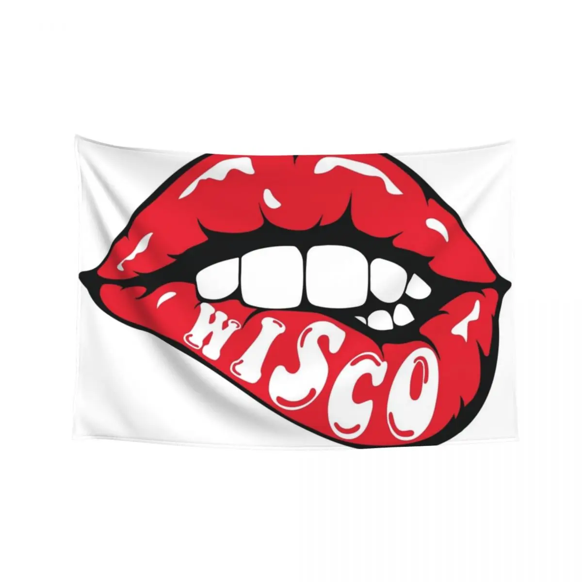 

Wisco Lips Tapestry Outdoor Decoration Bedroom Decor Anime Decor Room Design Tapestry
