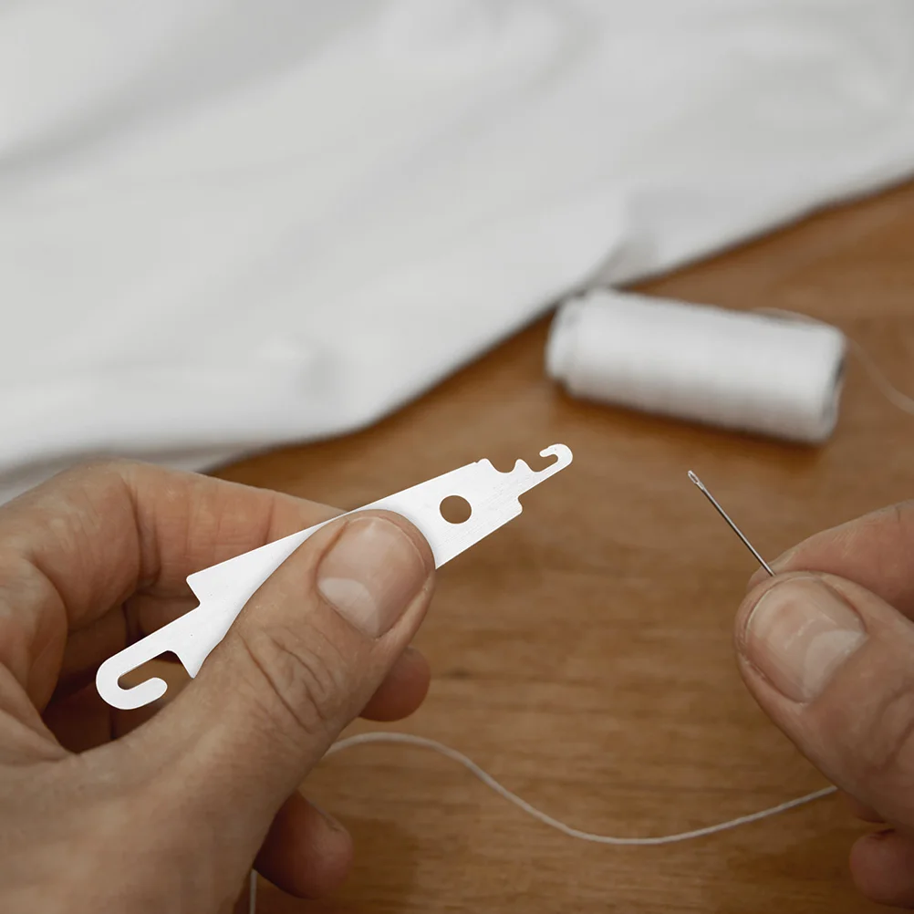 

150 Pcs Threader Stainless Steel Needle Large Eye Cross Stitch Threading H Sewing Tool DIY Craft Accessories Mini Threads Easy