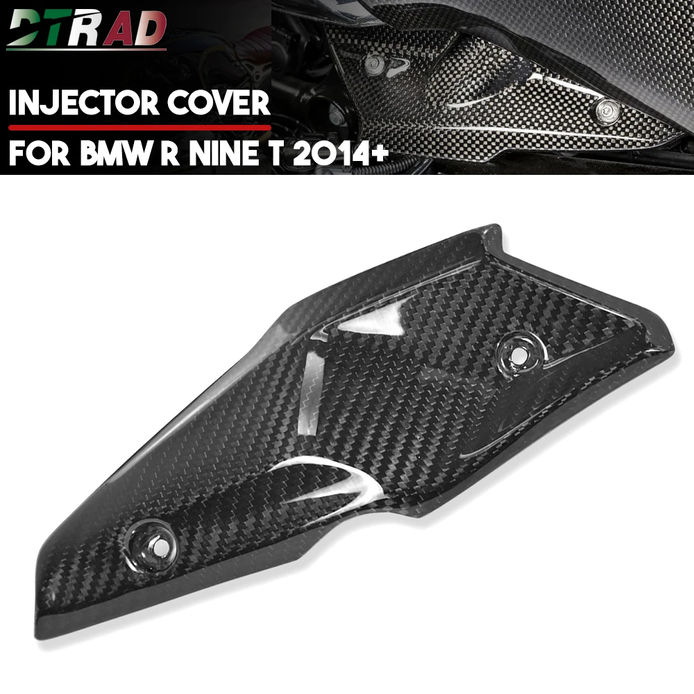 

New For BMW R NINE T 2014 - 2023 Carbon Fiber Throttle Assembly Cover Left Side Panels Guards Fairing Motorcycle Accessories R9T