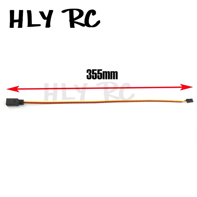 RC Y line Length 350mm Remote Control Cable Servo Fan Extender Wire for Futaba JR RC Car HSP Traxxas TRX4 Axial SCX10 TAMIYA