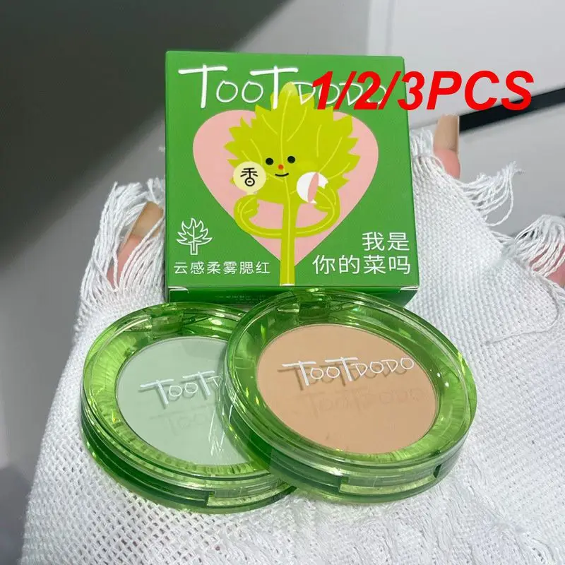 

1/2/3PCS Blush Not Easy To Take Off Makeup 4g Monochrome Blush Facial Makeup Powdered Blush Enhance The Color Matte Blush Rouge