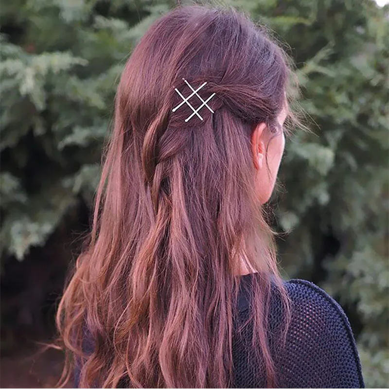 Grundlegende U-förmige, goldbraune Haarnadel aus vergoldetem Metall, unsichtbares Haar-Styling, Bobby Pin, Salon-Haar-Accessoires, sicherer Haargriff für Dutt – Detail 5