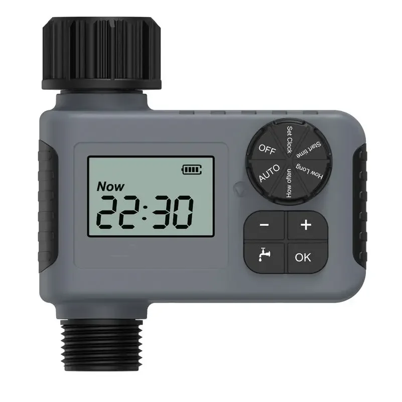 Automatic Water Timer Intelligent Irrigation Watering System Sprinkler Timer Garden Programmer Equipment IP55 LCD Display