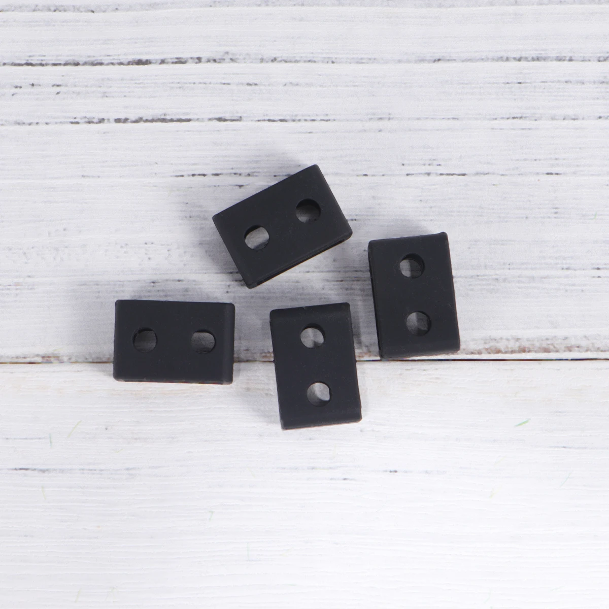 

4pcs Silicone Replacement Band Strap Ring Loops For Wristwatches Black 16Mm Easy Install Durable Flexible Accessory Gift For