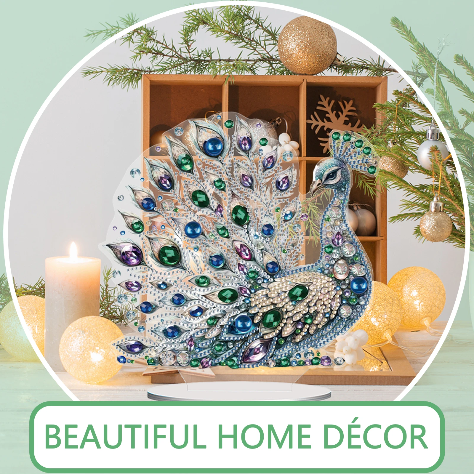 

Butterfly Special Shape Table Top Diamond Painting Ornament Kits Diamond Painting Desktop Ornaments Kit for Adults Beginner