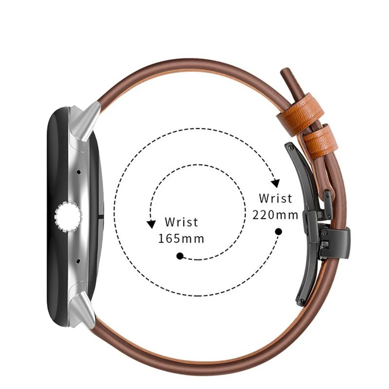Genuine Leather Band For Google pixel watch 2/1 band strap correa wristband smartwatch Bracelet Pixel Watch Strap Accessories