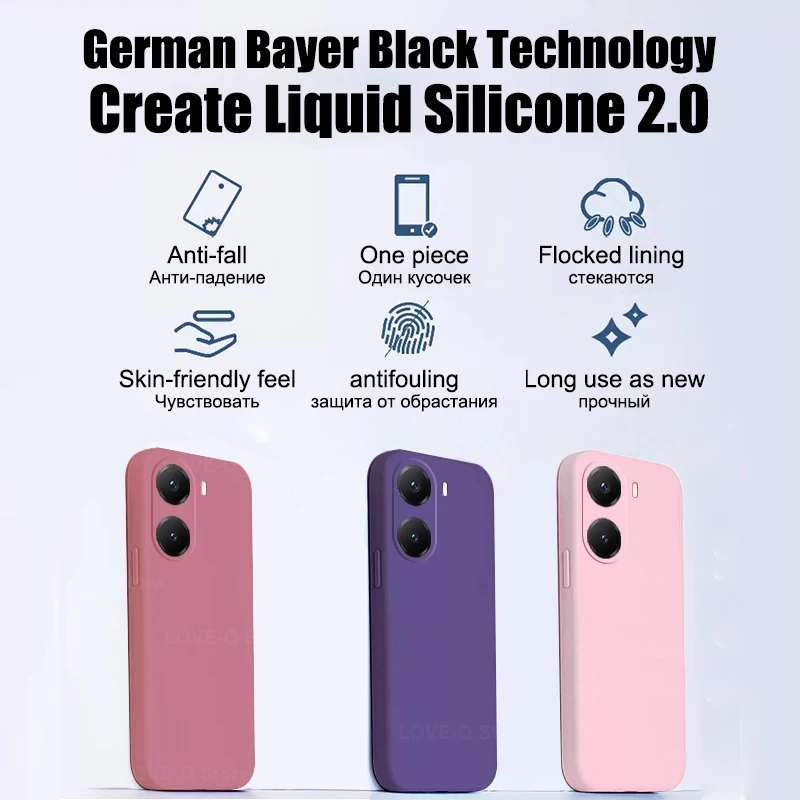 POCO X8 X7 Pro Max Hülle Luxus Flüssigsilikon Handyhülle für Xiaomi Poco X7 X8 Pro X8Pro Pocox8 Pro Max Stoßfeste Weiche Schutzhülle – Detail 5