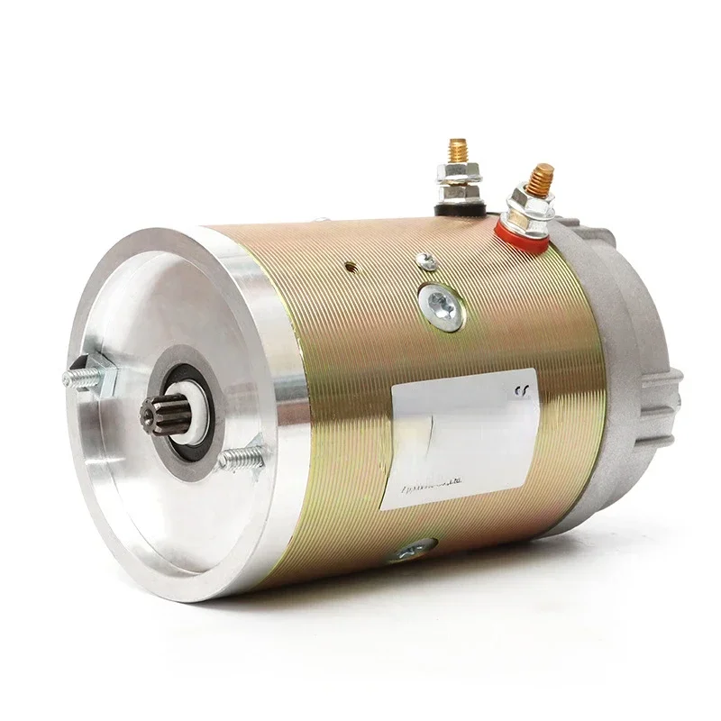 Factory supply 12V 1.6KW 24V 2.5KW DC motor power unit motor copper wire movement