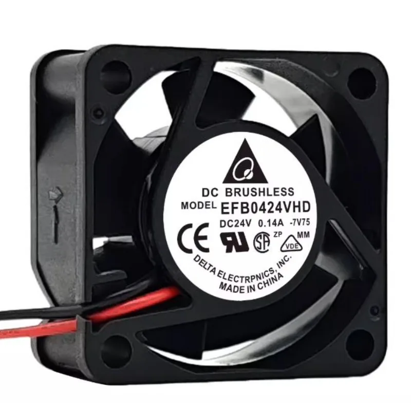 New Cooler Fan for Delta EFB0424VHD DC24V 0.14A 4CM 4020 Cooling Fan 40 * 40 * 20MM