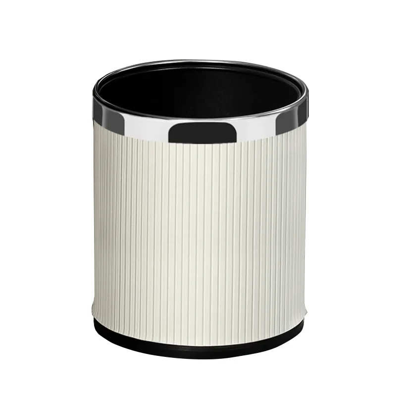 

10L Large Capacity Light Luxury Kitchen Sundry Bin Office Paper Basket Household Bedroom Bathroom Paper Towel Bin