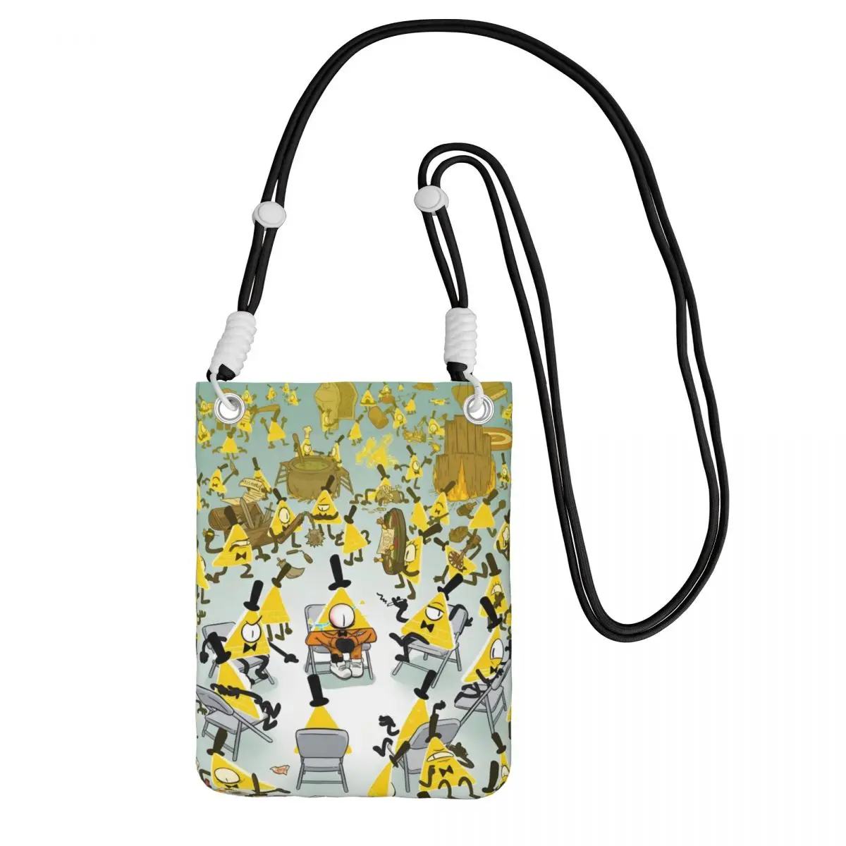 

Сумка для мобильного телефона Gravity Falls на заказ, диагональная сумка для мужчин и женщин, сумка для мобильного телефона в стиле фэнтези, дорожная сумка для денег