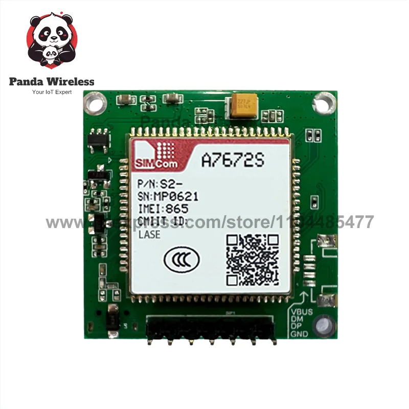 SIMcom A7672S-LASE 4G CAT1 Core Board A7672S-LASE Development Board TTL Seriële Poort, ondersteuning Data + voice 1 stks