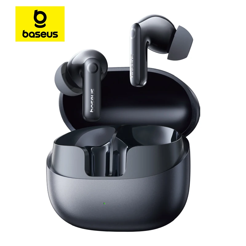 

Беспроводные наушники Baseus Bass BP1 Pro с шумоподавлением -50 дБ, Bluetooth 6.0, LDAC, Hi-Res звук, 6 микрофонов, AI Clear Calls, IP55