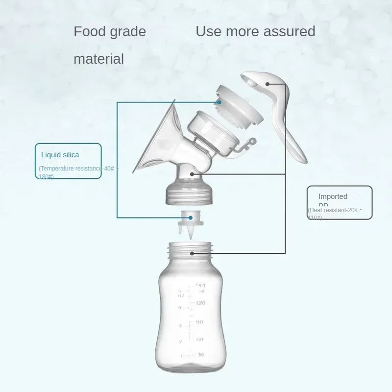 Manual breast pumps, maternity products, silicone milkers, pulling out milk and lactation