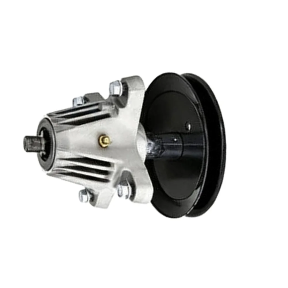 Replacement Cutting Head Spindle Assembly 618-09256 for Lawn Mower For Grass Trimmer Standard Fit Silver Steel