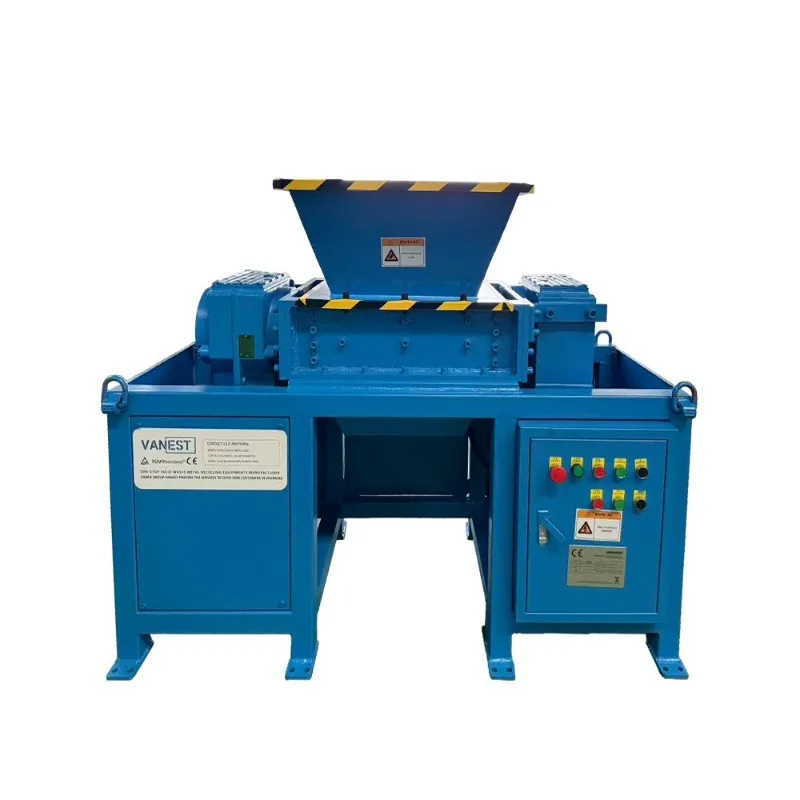 Factory Direct Supply  Scrap Metal Shredder Metal Shredders Cardboard Shredder Machine Double Shaft Shredder