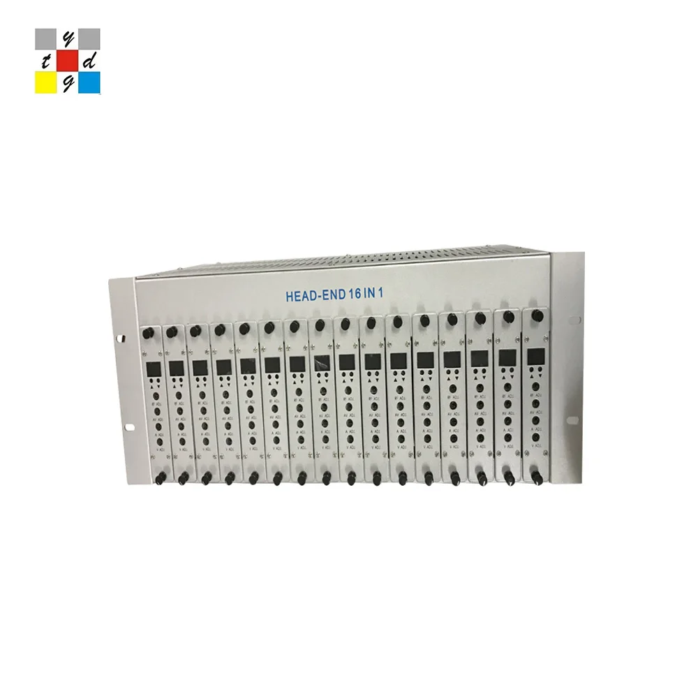 Modulator desain proyek gratis Catv Headend Modulator 16 saluran