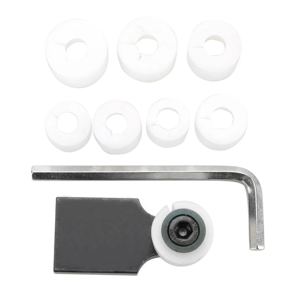 Profissional 7 pçs micro-conjunto de jóias anel ferramenta preto diamante pedra configuração ferramenta jóias fazendo equipamentos diy artesanato