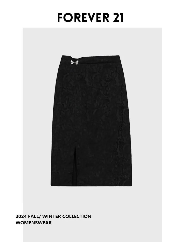 

Новая китайская юбка Forever 2 в стиле ретро с декоративным узором, универсальный дизайн, осенняя, больших размеров, для повседневной носки