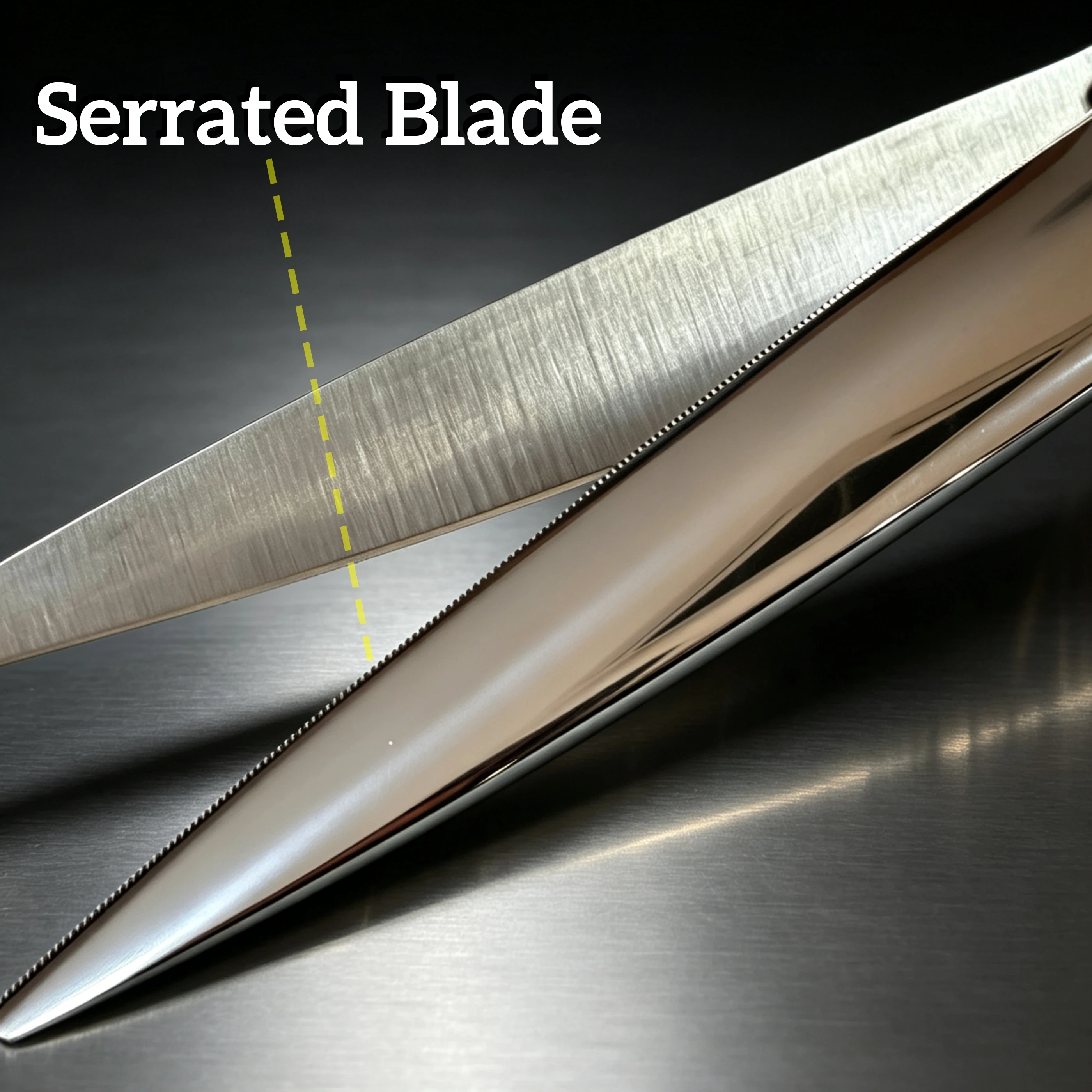 Professional Serrated Blade Scissors，6.0-6.2-.65-6.8 Inches Barber Shears，Ergonomic Handle Design，High-end Hair Cutting Tools