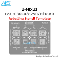 CPU RAM BGA Stencil Reballing For Hi36C0 HI6290 V110 HI36A0 V120 Kirin 9020 9000S MT6899Z Dimensity 8000 For iPhone se3 A15 A18