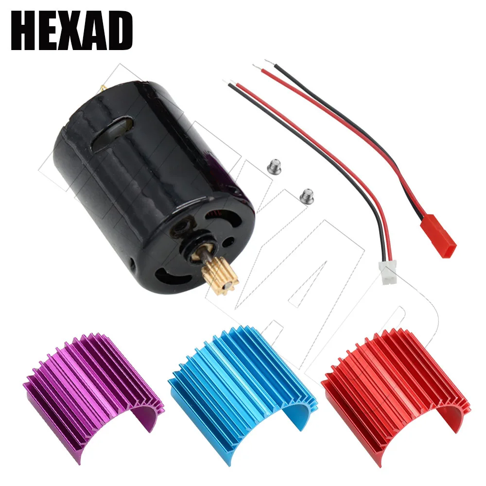 52000 rpm 370 High Speed Motor for WPL D12 Gearbox RC Airplane Truck Tracked Vehicle Model Car Accessories