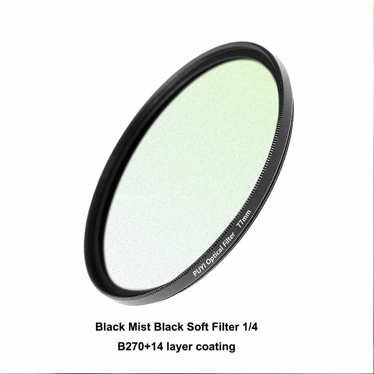 Black Soft Focus Lens 1/4 White Blur 52mm 58mm 67mm 77mm 82mm Camera Lens Filter for Optimal Photography