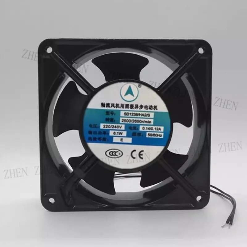 

Y 1PCS SD-1238HA2-S 220V/240V 0.14A/0.12A 6.1W 12038 12CM FOR Cooling Fan