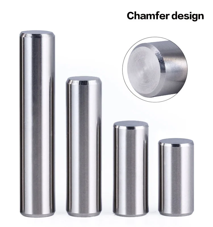 (26.10.20)304 Stainless Steel Cylindrical Locating Dowel Pin Φ3 3.5mm Solid Fixing Shaft Pin 3–60mm