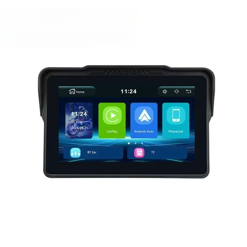 

Промышленный 7-дюймовый сенсорный экран M4 с защитой IP67, 5G WiFi, Bluetooth 5.0, чипом 3106IC, защищенный, для мотоциклов и автомобилей