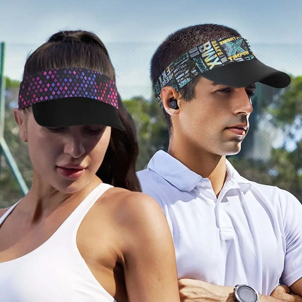 Outdoor Sports Hats Men Women Quick Drying Sun Hat UV Protection Sweat Absorbent Breathable Empty Top Cap