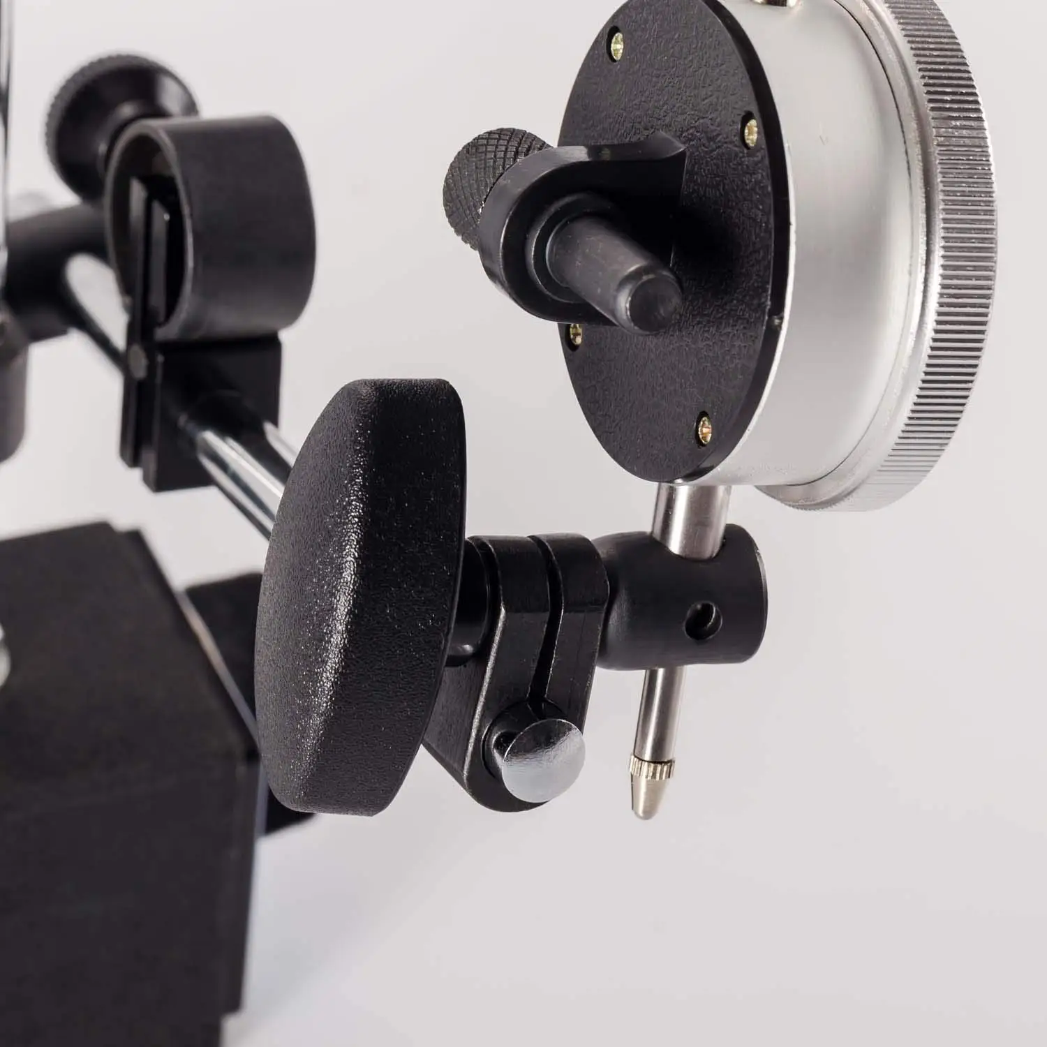 Indicateur à cadran avec base magnétique et point, ensemble d\'inspection de précision, indicateur de test à cadran, bras long, jauge