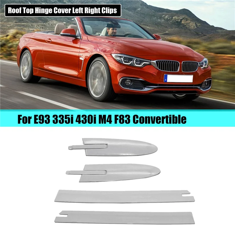 

WF-2 шт. декоративная накладка на крышу петли для BMW 3 4 серии E93 F33 M3 F83