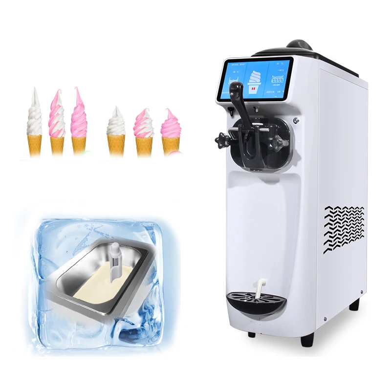 Electric Ice Maker  Four-Color AutomaticCube Ice Making Machine for Home Bar Ice Cream Forming Machine