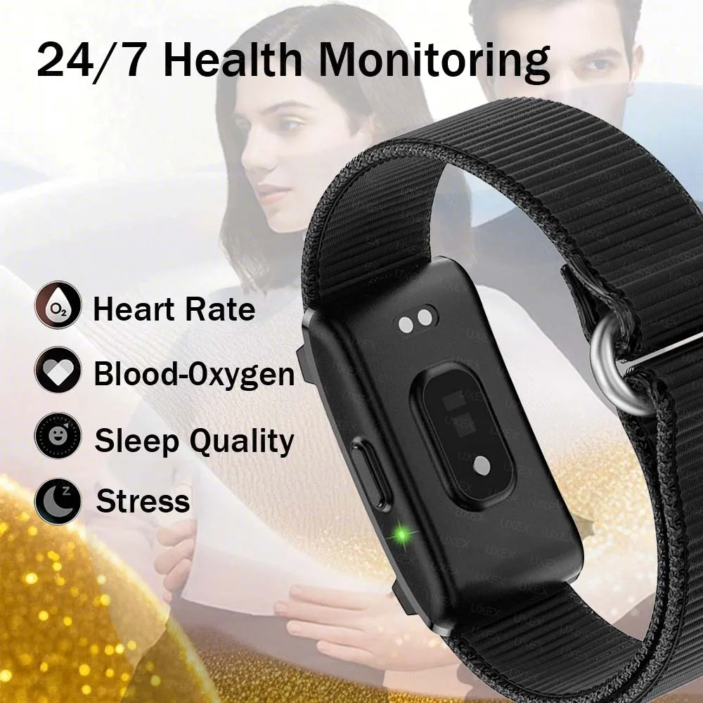 Nuevo Plus deporte Fitness Tracker pulsera inteligente Monitor de ritmo cardíaco presión arterial podómetro recordatorio de llamadas reloj inteligente para hombres y mujeres