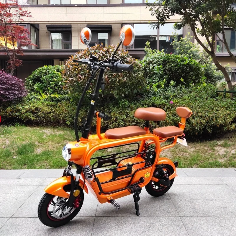 Little Apple electric bicycle parent-child leisure folding scooter