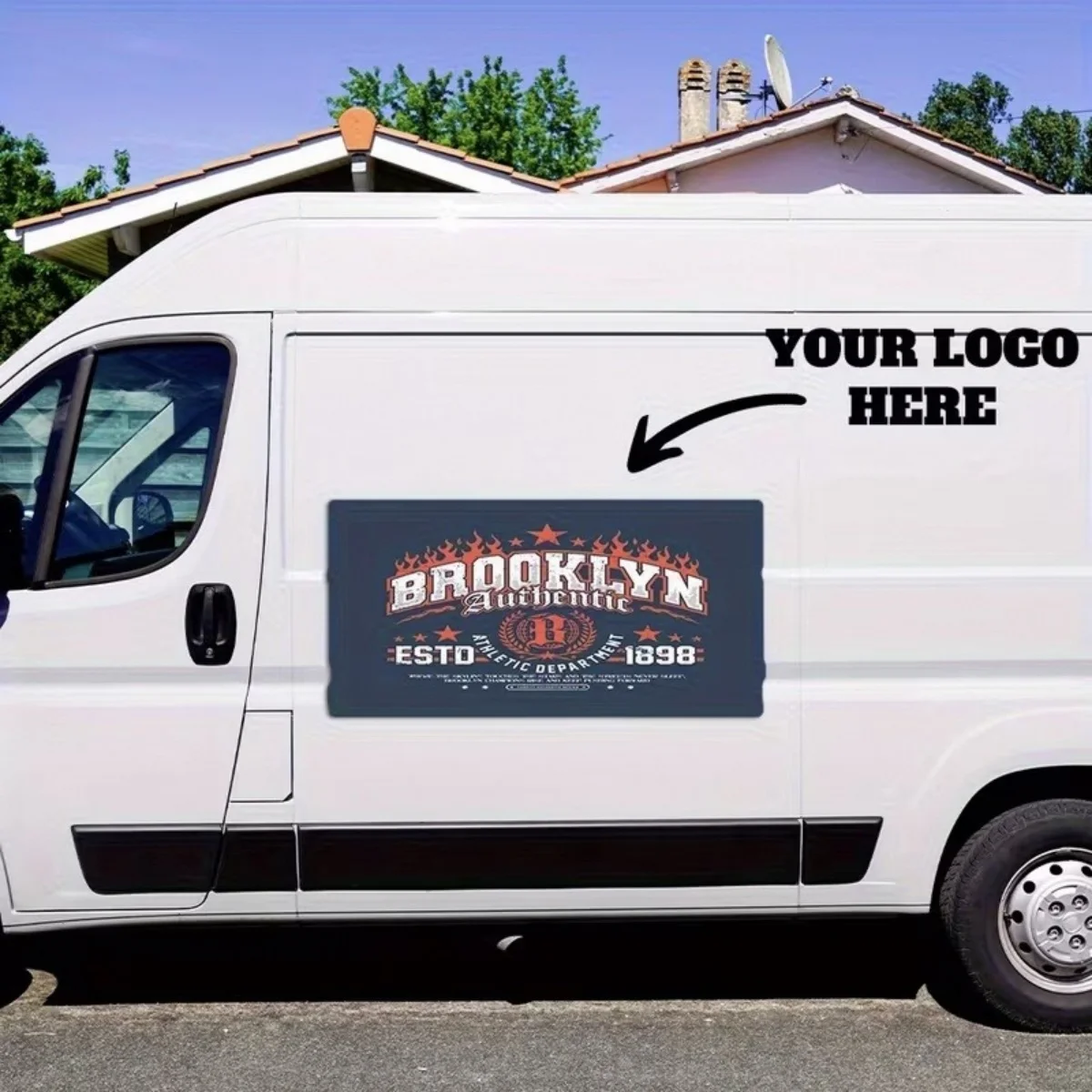 Customizable Car Magnets – Personalized Designs for Sedans, Trucks, and SUVs – DIY Car Decals, Easy to Install and Remove.