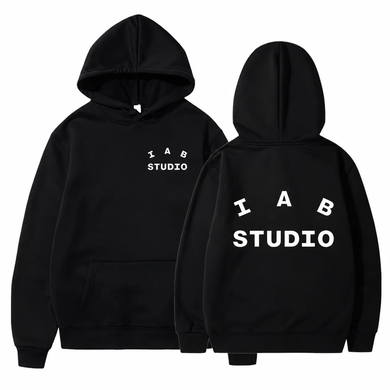 2026 Minimal Letter Print Hoodie Dark Grey Unisex Long Sleeve Hooded Sweatshirt