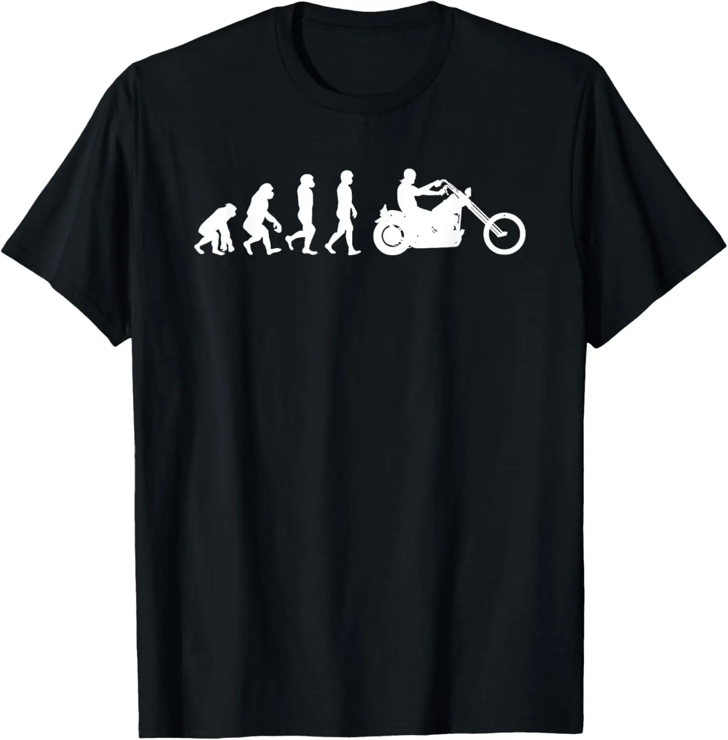 

Evolution Motorcycle I Bike Chopper Motorcycle T-Shirt