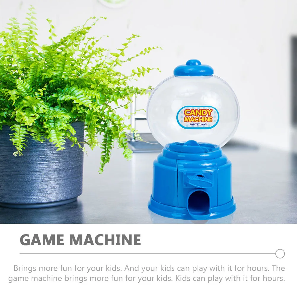 Mini máquina de chicles y dulces, Banco de dinero para niños, dispensador de dulces, máquina expendedora de juegos de plástico, recuerdos de fiesta, 2 uds.