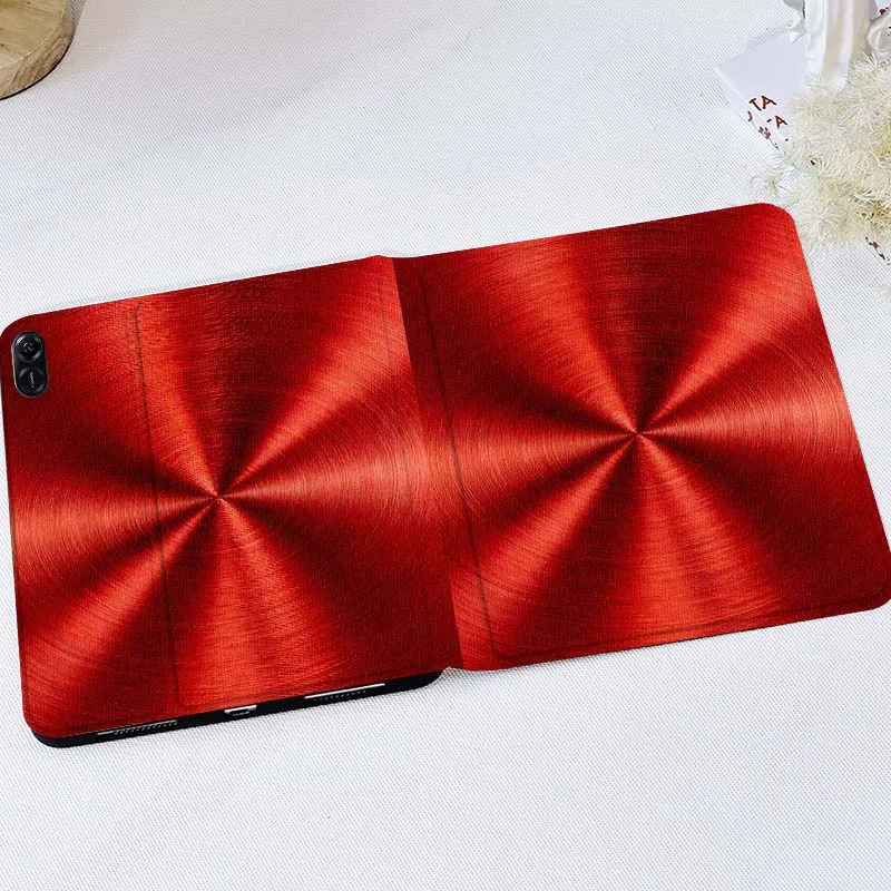 Metal Style Pattern Cool For Huawei MatePad M5 T5 SE 11 Pro Honor Tab 5 V7 V8 X9 GT 10.1 10.8 Inch Tablet Case