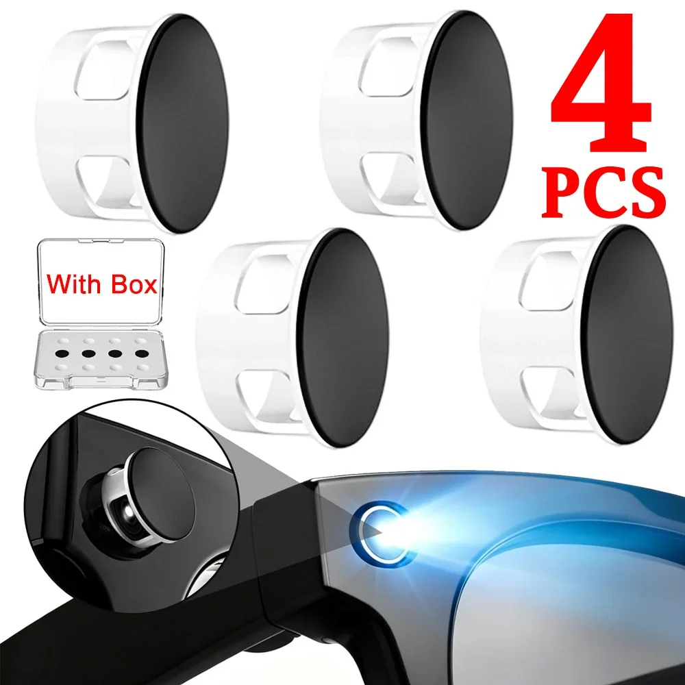 LED Light Shading Cover for Ray-Ban Meta Wayfarer/Skyler/Headliner Gen1&2/Oakley Meta HSTN Smart Glasses Shading Patch Reusable
