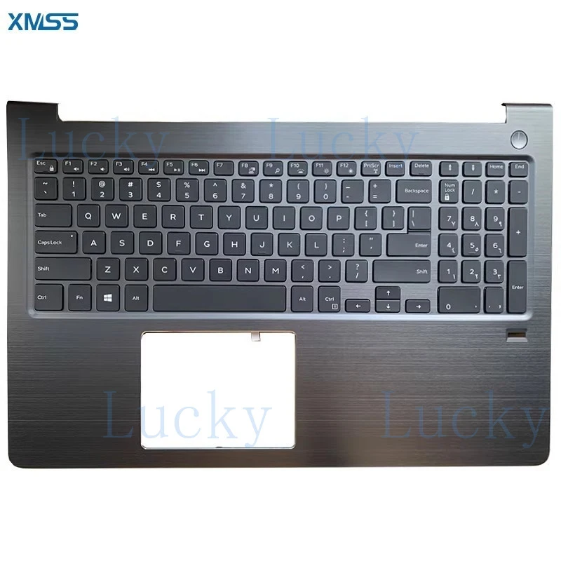 

f 15.6'' Cover US Keyboard W/ Backlit For Dell Vostro 15-5000 15-5568 V5568 0FCN57