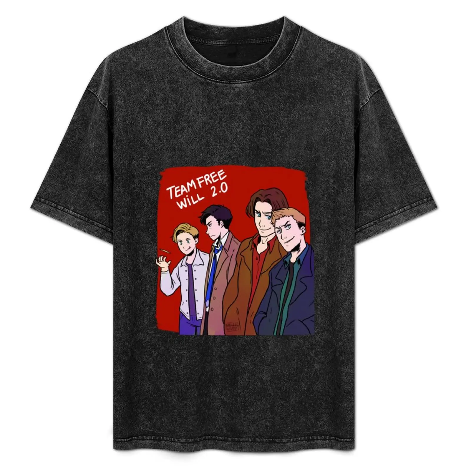 

Team Free Will 2.0 T-Shirt Festival Party Tee Top