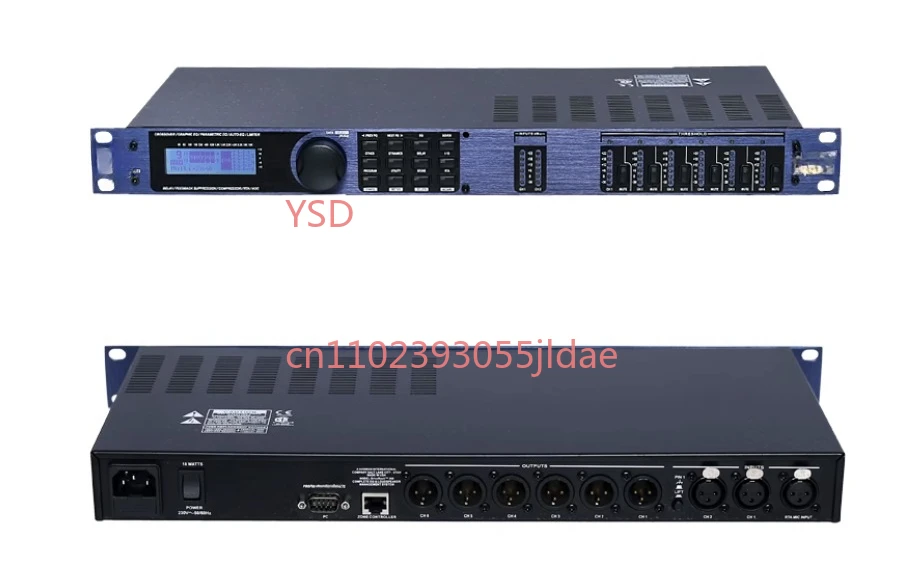 

Профессиональный цифровой аудиопроцессор DBX PA/PA2/260 (3 входа 6, поддерживает обработку динамических матричных сигналов)