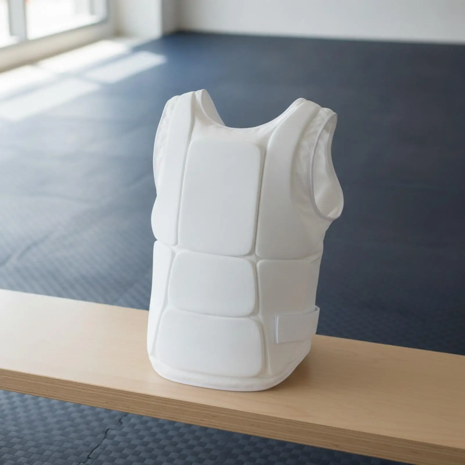 Breathable High Stretch Torso Protector for Martial Arts Conditioning with Secure Side Fastening Straps