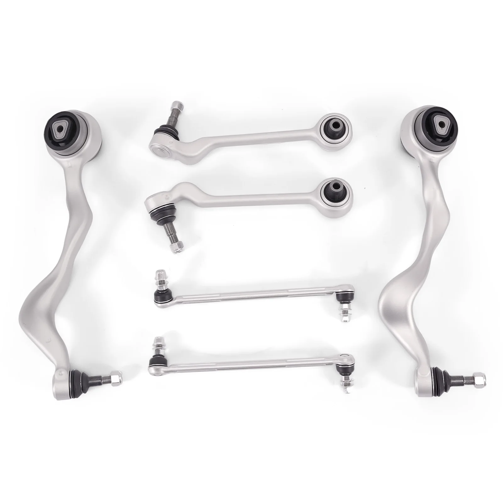 MaXpeedingrods 6pcs Front Lower Control Arm Stabilizer Sway Bar End Link Kits For BMW 128i 135i 323i 328i 335d X1 K620127