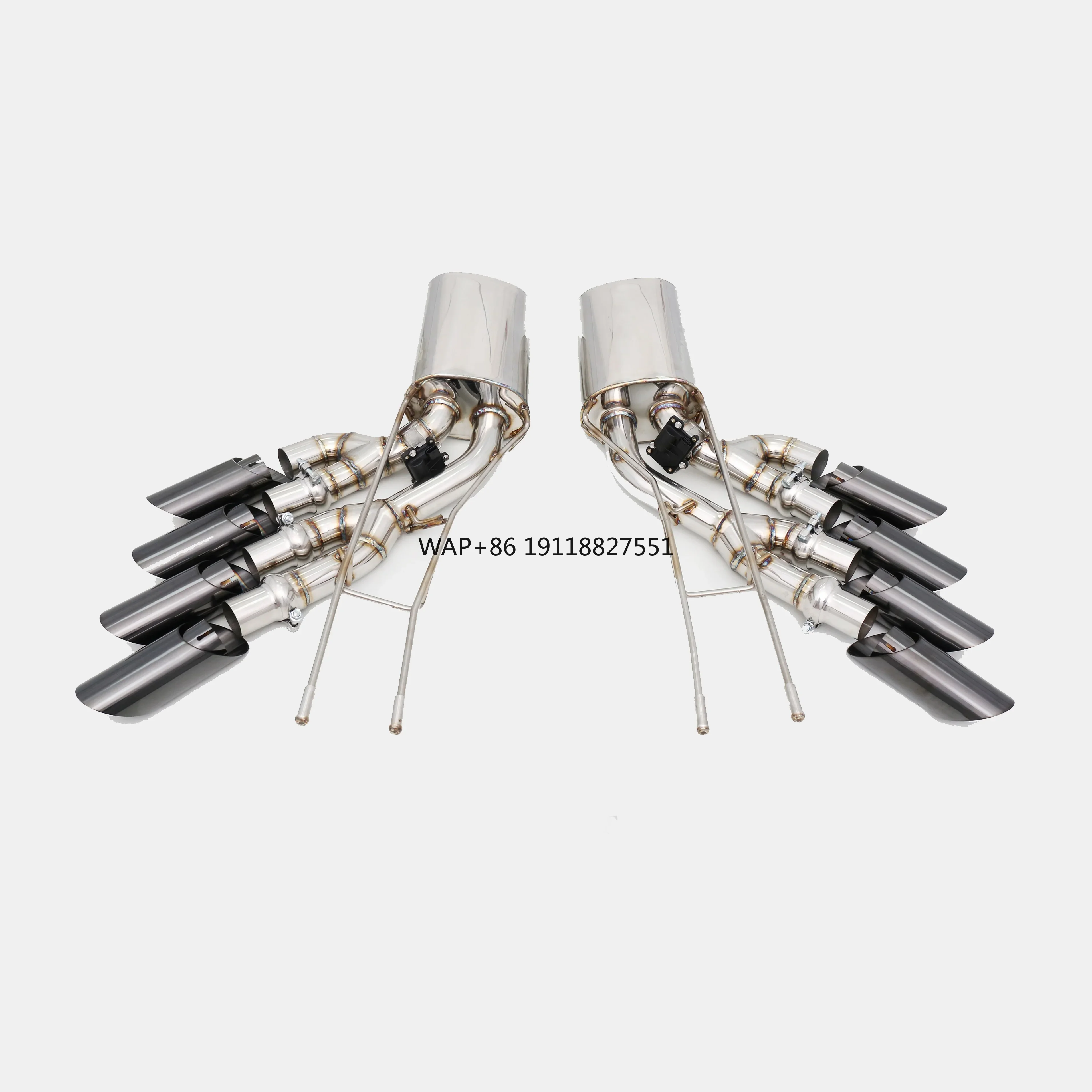 G65/G63/G55 AMG W463 Factory Exhaust System 4.0T/5.5T/6.0 M279/M157/M113 304 Stainless Exhaust Pipes for G63