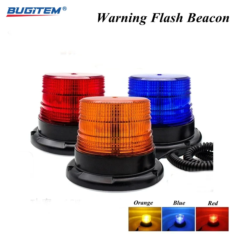 

Strobe Light Emergency Car Rotating Traffice Indication Car Flash Beacon Light LED Orange Blue Red Flash Car Warning Light