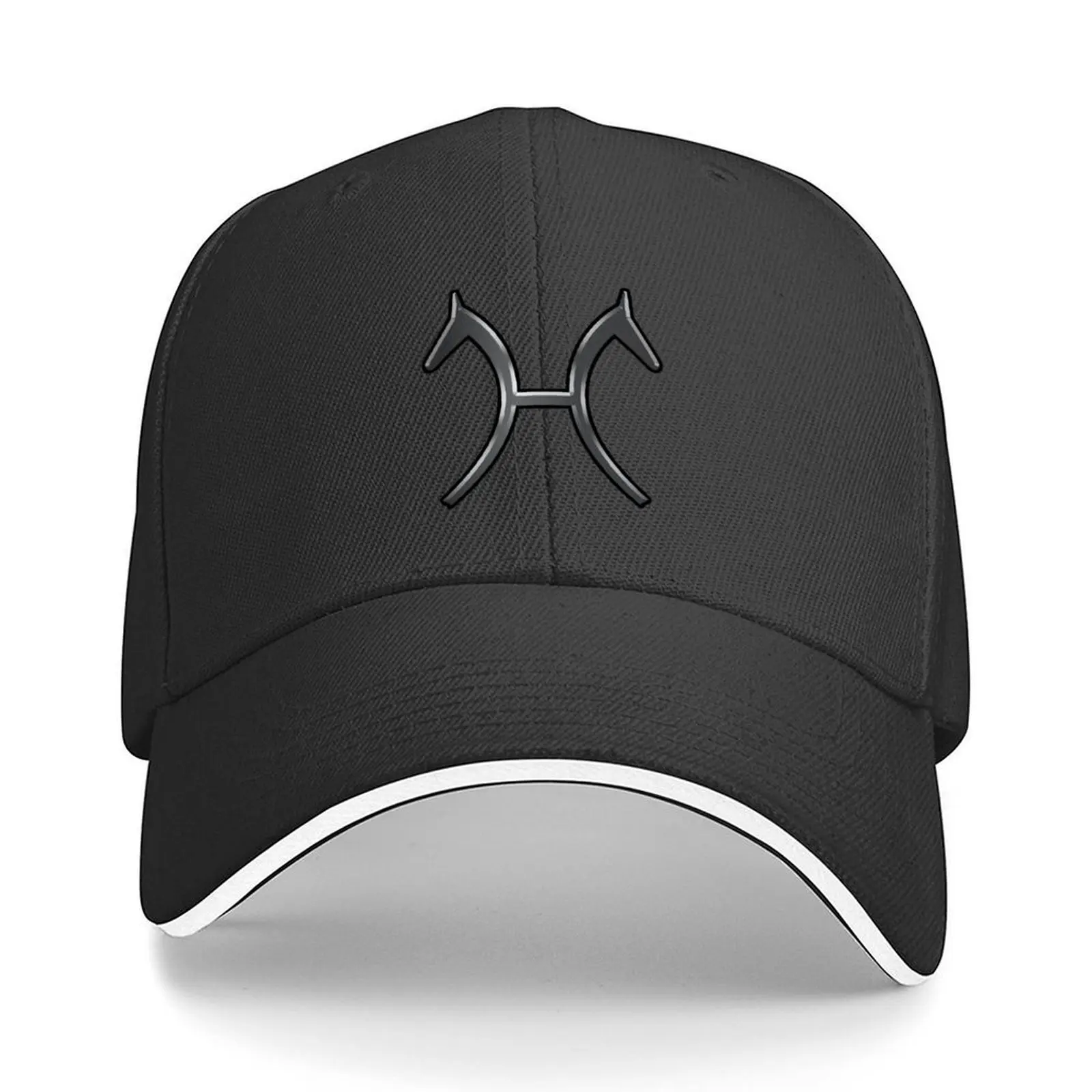 

Hanoverian Horse Brand Baseball Cap Designer Hat Beach Outing Ball Cap Horse Hat Designer Man Women's